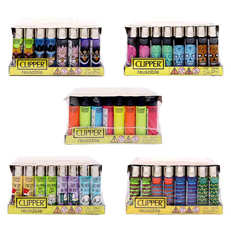 Clipper Lighter | 48 Count Display - image 2 of 8